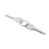 2 Keys Outdoor Pocket Tool EDC Stainless Screwdriver Set Steel Keychain Keyring
