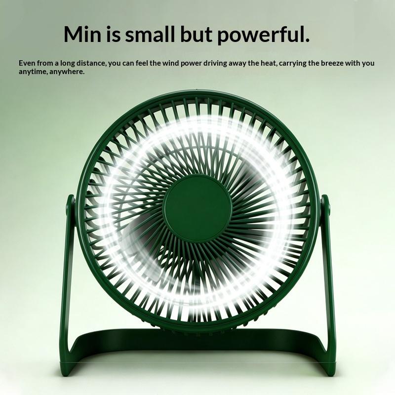 1 Set Portable Mini USB Fan Quiet Cooling for Office Use and Student Efficiency