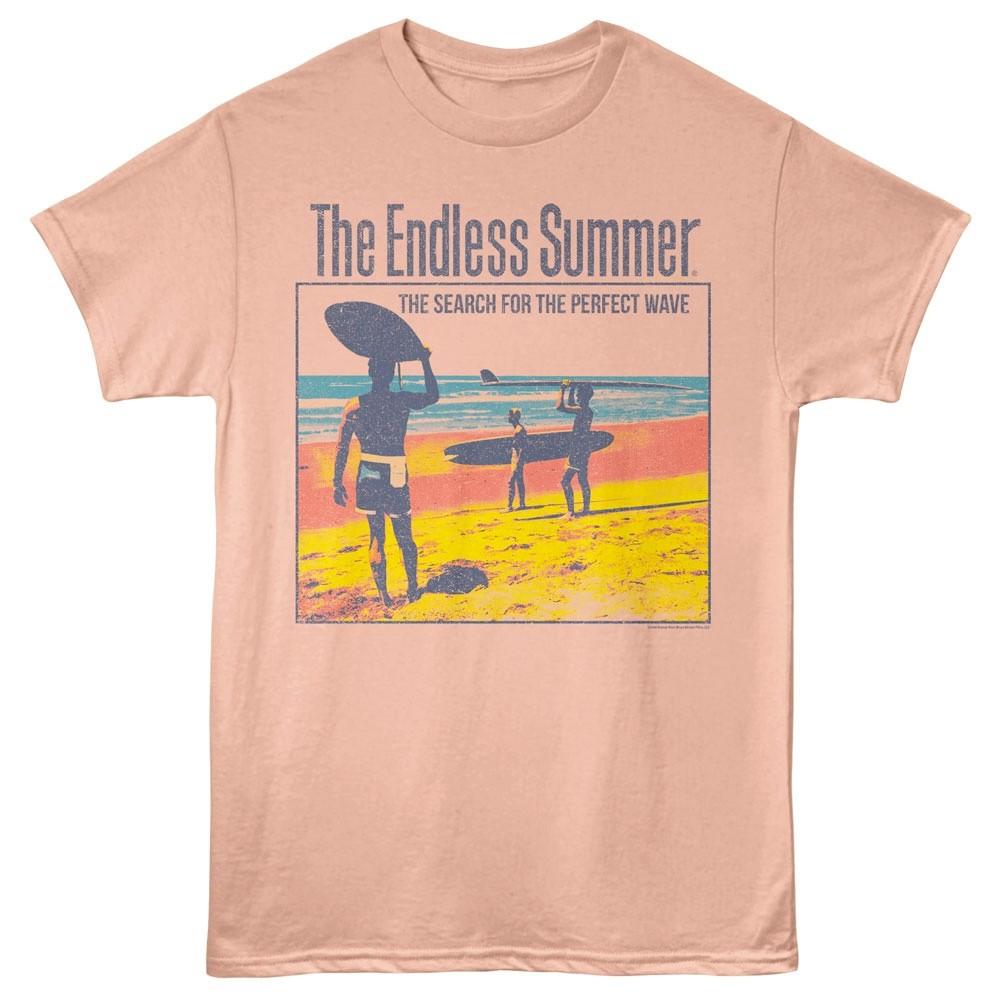 Endless Summer Peachy Sunset Men T Shirt L