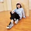 Hongxing Erke Childrens Casual Shoes Kids Sneakers Black Natural-Color 65125302005-004