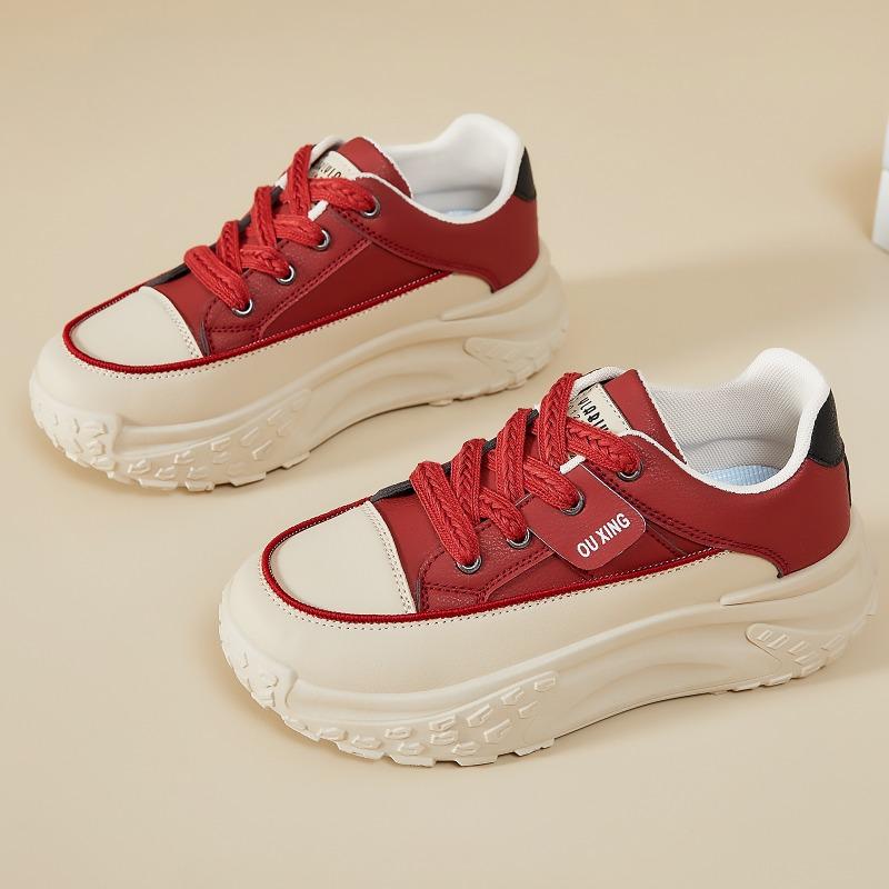 New Women's Shoes Versatile and Fashionable Shoes Thick-soled Shoes Soft-soled Single Shoes Casual Shoes