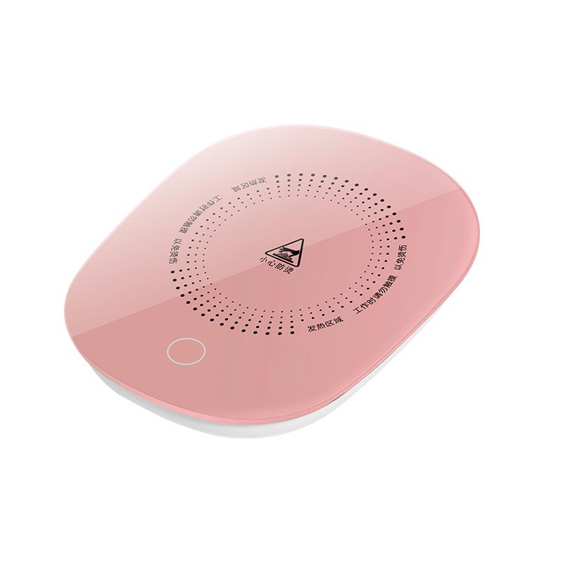 USB Temperature-Controlled Ceramic Cup Set with Digital Display Coaster - 55° Constant Heat