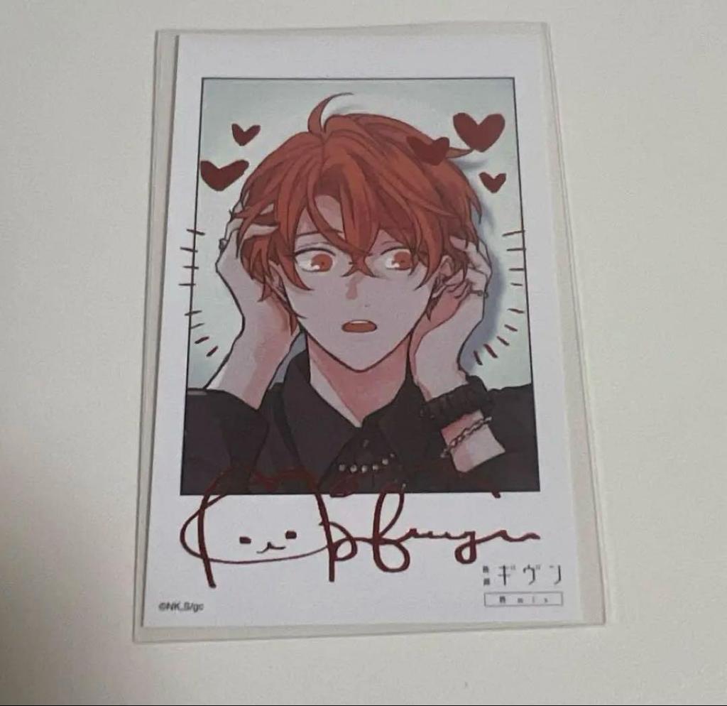 [USED] Given Instax Card Movie Ticket Bonus Midwinter Foil Stamp Movie Hiiragi Mix Kizu Natsuki