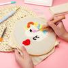 Handmake Bamboo Material DIY Embroidery Hoop Embroidery Kit Sewing Tools Cross Stitch Accessories