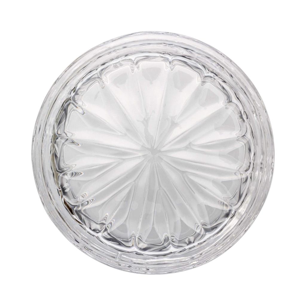 Aoyama Glassware Small Bowl with Lid, Storage Container, Canister (with Lid), Approx. 9cm, Vulcan AMG-CA-P702