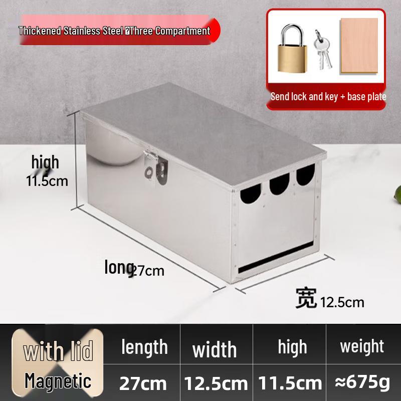 Zhi Shi Stainless Steel Multifunctional Knife Holder