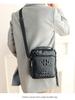 Crocodile Pattern Mens Shoulder Bag In Genuine Top Layer Cowhide Leather - High-End Quality, Versatile for Business and Casual Commute