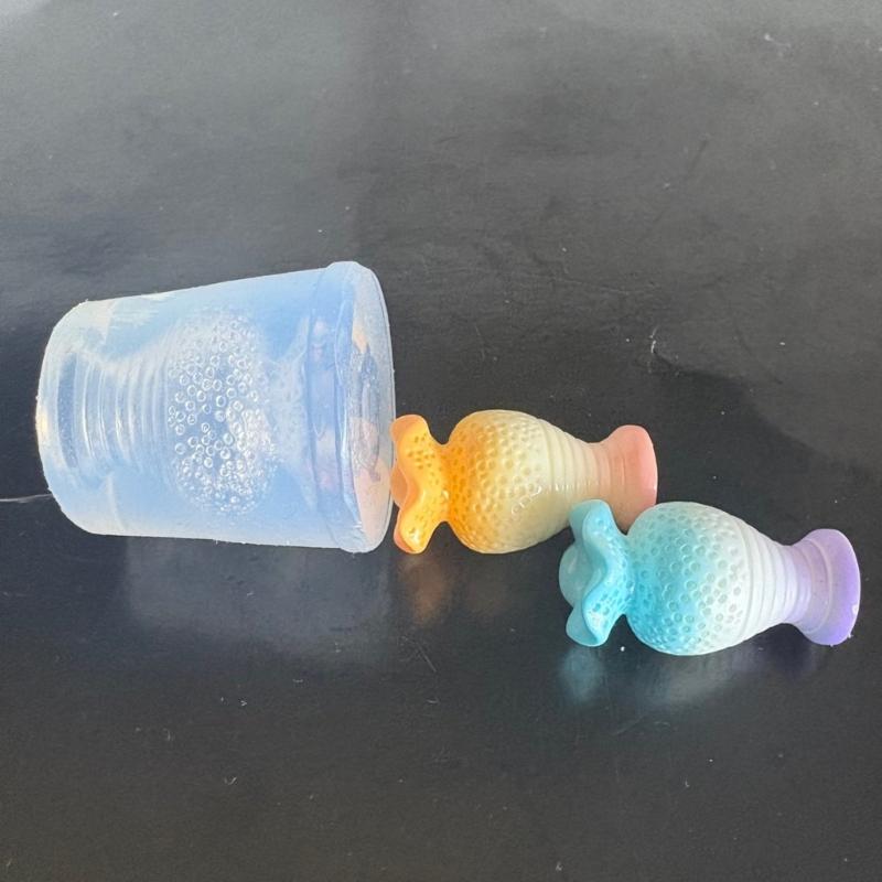 Silikon-Bastelform Perfekt zur Herstellung von Miniaturvasen Geeignet für Bastelprojekte Puppenhäuser Ornamente und Schmuck