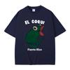 Bad Bunny EL COQUI Rana Stesso Stile Magliette Debi Tirar Mas Fotos Stampa Album Maglietta Uomo Donna Hip Hop Estate Maglietta Oversize