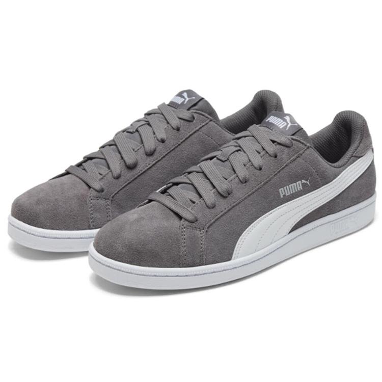 Puma Smash Suede 'Grey' (Unisex) Grey / White Skateboard Shoes 361730 24