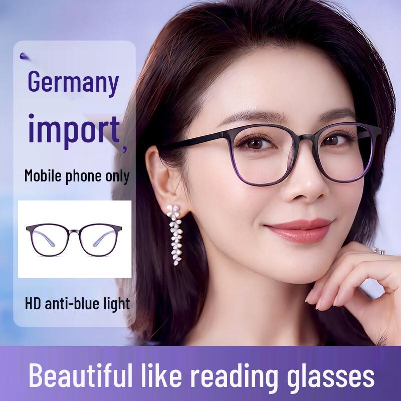 CAPONI Women s German Anti-Blue Light Reading Glasses