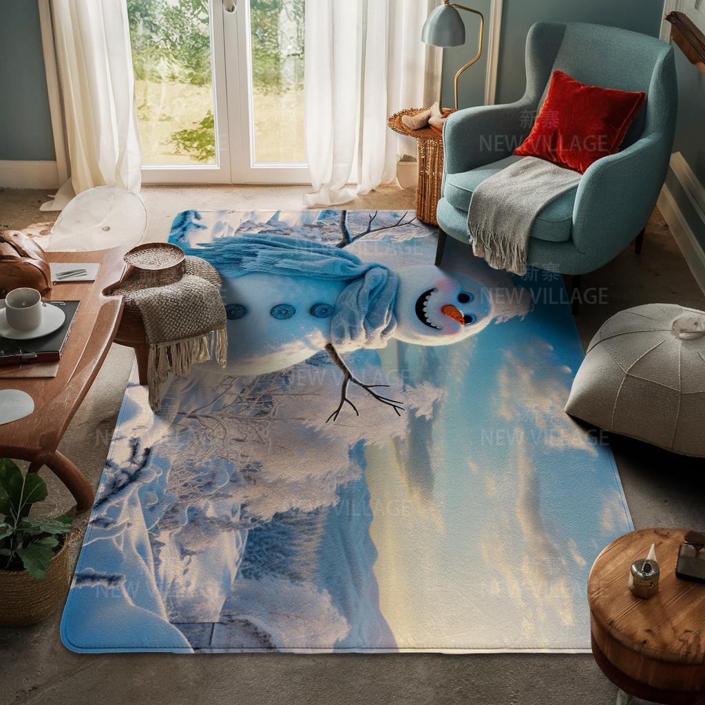 Koberec ke vchodu do domu Rohožka ke dveřím do domu Obývací pokoj Vana Koupelna Protiskluzové koberce s absorpcí vody vana Veselé Vánoce zima