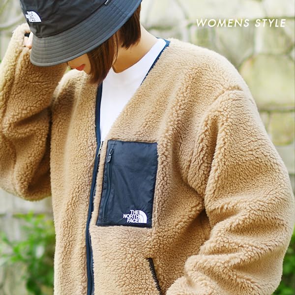 The North Face Reversible Extreme Pile Cold Kelp Size O Cardigan, Unisex, Protection, Warmth, Anti-Static, Tan/Urban Navy,