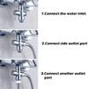 3 Way Shower Head Diverter Valve G1/2 Three Function Switch Adapter Connector Head faucet Bathroom Accessories 3 Way Shower Head