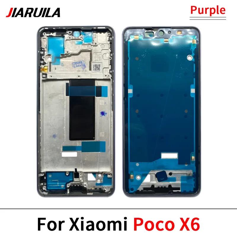 Gehäuse Mittelrahmen LCD Blende Panel Abdeckung für Xiaomi Poco C65 X3 F3 F4 GT M3 M4 Pro 4G 5G M5S X5 X6 Pro