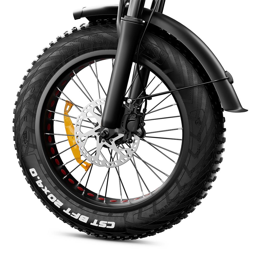 Electric Bicycle Drvetion BT20 20" 1000W Motor City E-Bike 48V 10AH LCD Display Shimano 7 Speed Hydraulic Brake Max Load 150Kg