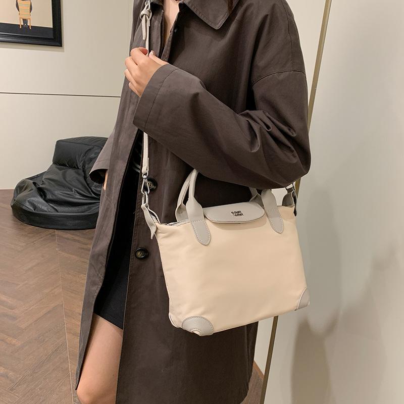 Large Capacity Tote Longxiang Nylon Commuter Portable Travel Simple Shoulder Messenger Bag