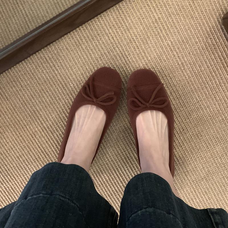 Fashion Bailamos Brand New Women Flat Shoes Round Toe Slip On Ladies Casual Loafer Shoes Flat Soft Sole Fashion Ballet Shoes Mujer