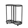 Large Capacity Cup Storage Shelf Metal Cup Storage Rack Organizier Kitchen Paper Cup Holder