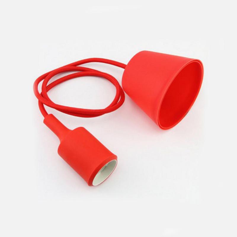 Silicone Pendant Led Light Socket Control Vintage Chandelier Supplies Decoration