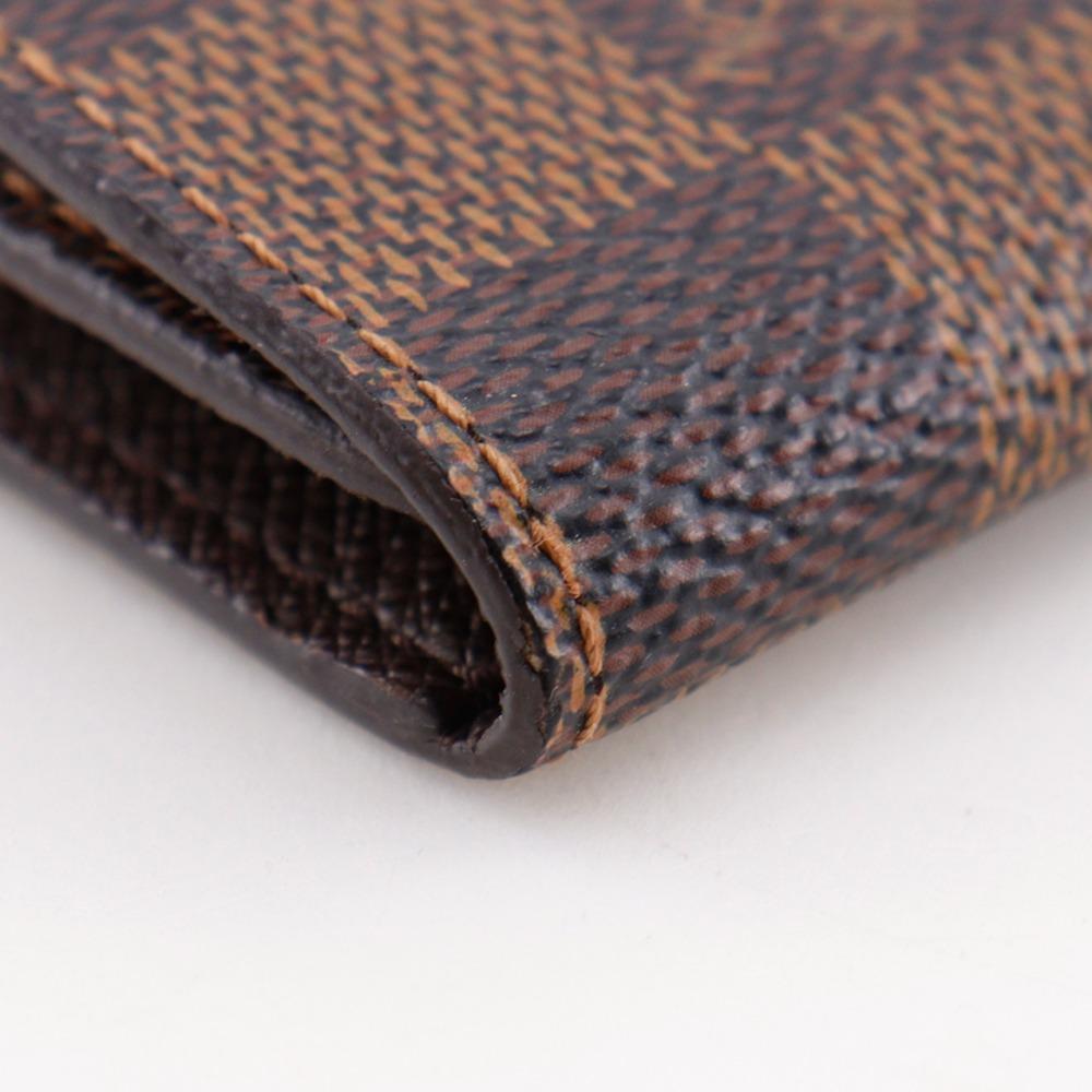 LOUIS VUITTON Multicles4 Key Holder  N62631 4 hooks Brown Damier canvas unisex Used