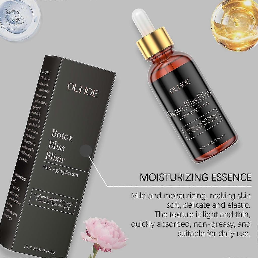Ouhoe Moisturizing Essence Facial Essence Moisturizes And Hydrates, Improves Skin Texture, Reduces Fine Lines, And Softens The Skin