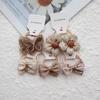 10Pcs Trendy Handmade Elastic Lovely Hairbands Children'S Flower Hair Accessories Hair Bow Headwear Rope Cute Girls Hair Bands