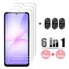 6in1 Full Gule Glass For Samsung Galaxy A07 Screen Protector Galaxy A07 Tempered Glass Protective Phone Lens Film Samsung A07