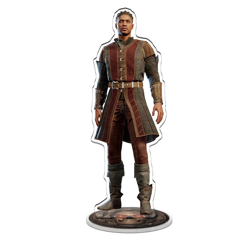 Hot Anime Game Baldur Gate Acrylic Stand Model Keychain Cartoon Figure Charname Edwin Odesseiron Cosplay Friend Gift