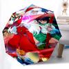 Passionate Embrace: Love's Intensity Folding umbrella Portable Umbrella Sun umbrella light travel