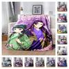 Die Apotheker-Tagebücher Maomao Jinshi Kirschblüten Flanell-Kuscheldecke Weiche Plüschdecke für Sofa Bett Anime Mädchen Heimdekoration Geschenk