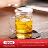 High-Temperature Resistant Borosilicate Glass Cup with Handle - Ideal for Tea, Water, or Household Use