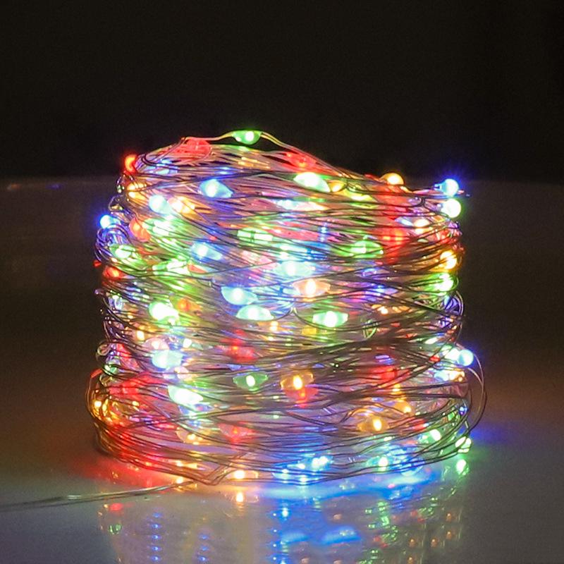 LED Solar Copper Wire String Lights for Indoor/Outdoor Holiday Decoration