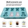 3D Cat Ice Cube Mold Easy To Release Silicone Ice Hockey Machine Suitable For Cold Drinks Whiskey And Cocktails Bpa Free
