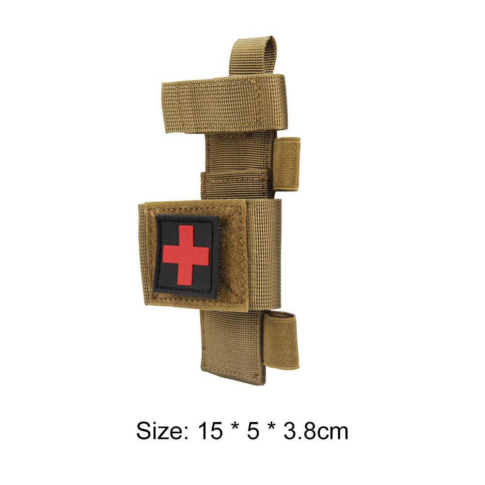 Tactical First Aid Kit Hanging Bag Scissors Cover Multi-Function CAT Tourniquet Bag Fast Hemostasis Medical Shear Molle Pouch