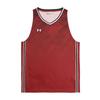 Under Armour Basketball Knit Comfortable Sleeveless Vest Men tops Deep-Red 25500122-610