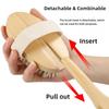 1PC Detachable Long Handle Bath Brush Natural Bristles Wooden Shower Brush Exfoliating Body Scrubber Back Massager Bathing Tools