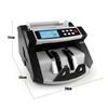 Foreign Currency Counter LCD Display Counterfeit Money Detector for Dollar Euro Pound