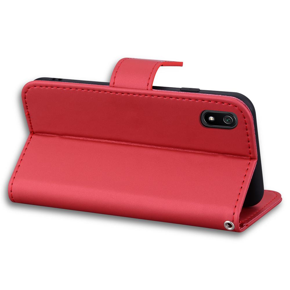 Skórzane etui z klapką do telefonu xiaomi 11 POCO X3 10T Redmi Note 9 8 Pro 7A 8A 8T 9A 9C z kreskówkowym kotem, zwierzątkiem, portfel, etui na telefon fundas