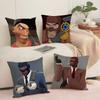 T-Team F-Fortress 2 Cushion Cover Soft Short Plush Pillow Cover Smooth Cozy Texture Aesthetic Cushion Case Home Decor