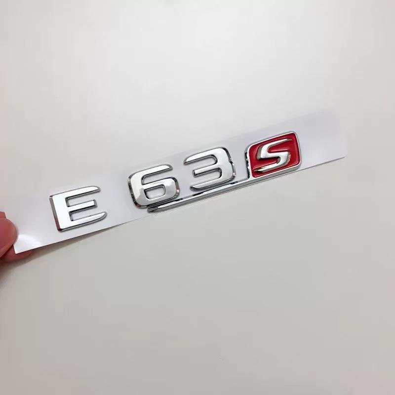 Black AMG Letter Badges for Mercedes C-Class, E-Class, GLS63s, E63s, C63s - Rear Tail Modified Car Stickers