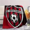 FC Spartak Trnava,pattern Flannel Blanket, High quality Comfortable for All Seasons, Home Decor, Warmth and Comfort, Perfect for Gifts.