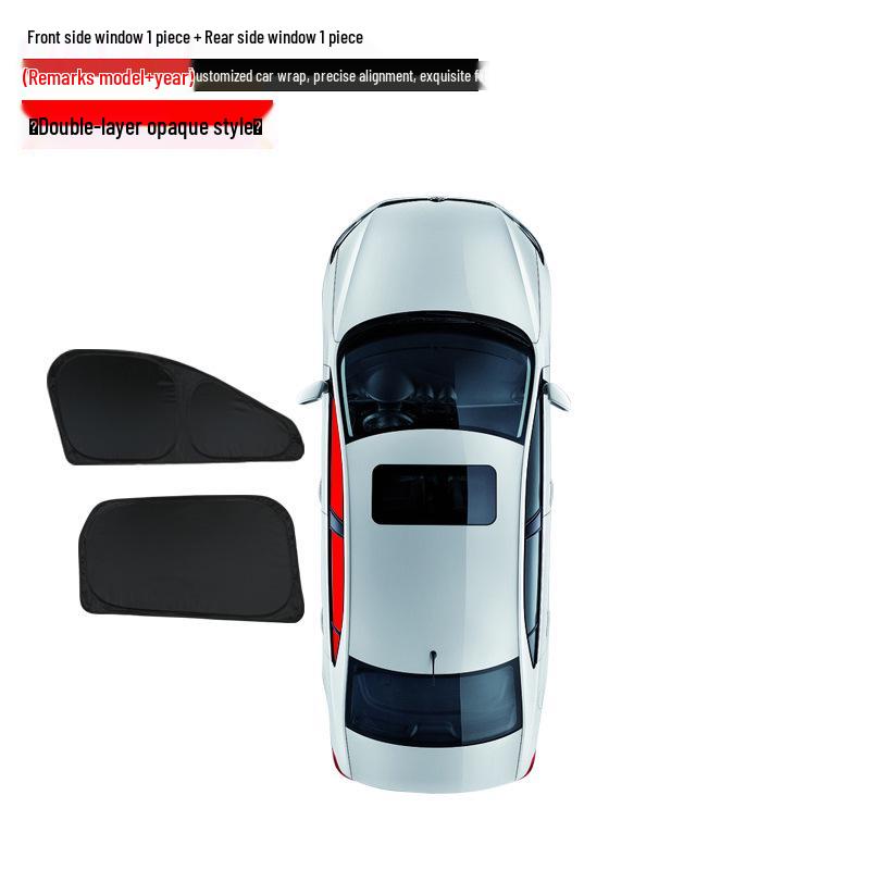 Chrysler 300C Car Sunshade: Sun Protection, Heat Insulation, Light Blocking, Privacy for Camping
