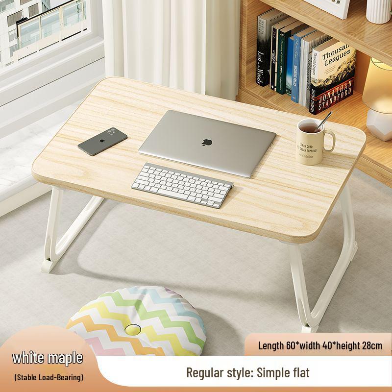 Складной прикроватный столик: Компактный письменный стол для учебы и работы для общежитий и спален