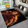 Tappeto Area Tappeto Tappeto TV Film House of The Dragon per Casa Soggiorno Camera da Letto Divano Zerbino Decorazioni, Tappetino Antiscivolo per Giochi Bambini 3D