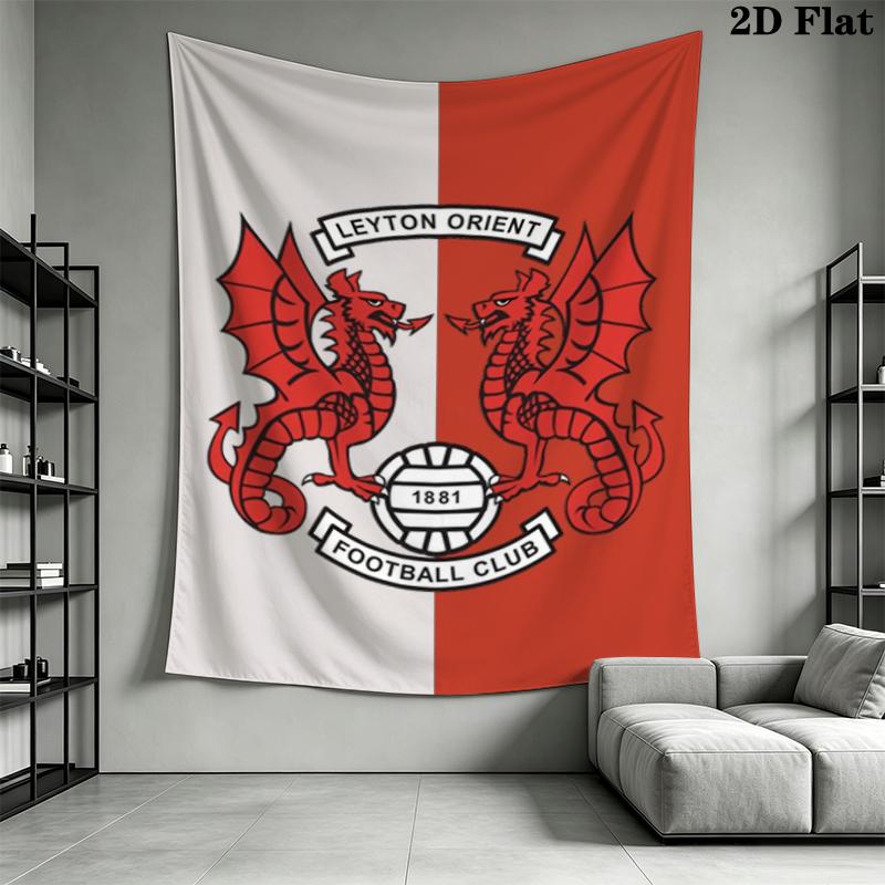 Wrexham AFC Wall Tapestry Aesthetic Wall Hanging Printed Fabric Blanket Decorative Tapestries for Bedroom Living Room Home Decor