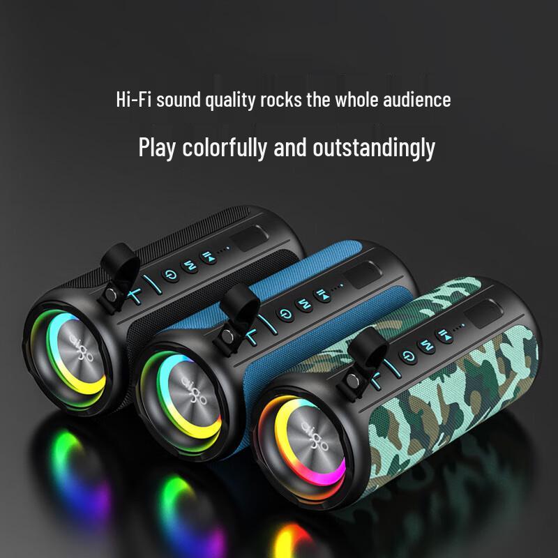 Aigo T39 Portable Bluetooth Speaker CN plug (adapter included)