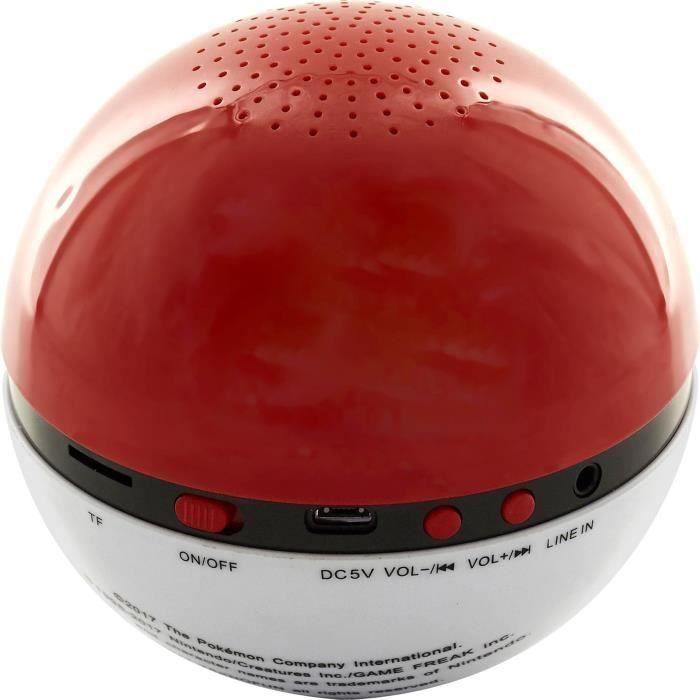 POKEMON Enceinte Bluetooth Pokeball