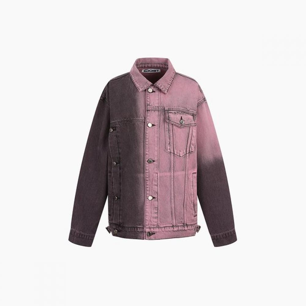 Egoist Gradient Washed Denim Jacket Es2dz360