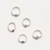 Bonbeau Mini Motif Water Pearl Ring 3Mm